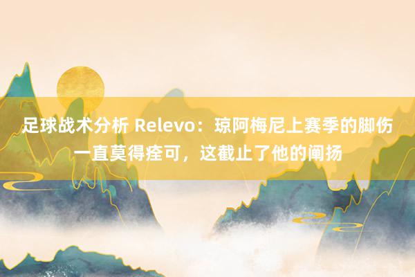 足球战术分析 Relevo：琼阿梅尼上赛季的脚伤一直莫得痊可，这截止了他的阐扬