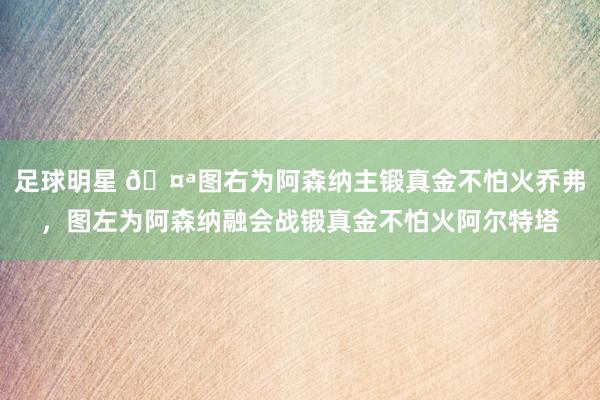 足球明星 🤪图右为阿森纳主锻真金不怕火乔弗，图左为阿森纳融会战锻真金不怕火阿尔特塔