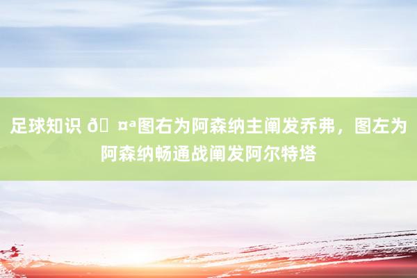 足球知识 🤪图右为阿森纳主阐发乔弗，图左为阿森纳畅通战阐发阿尔特塔